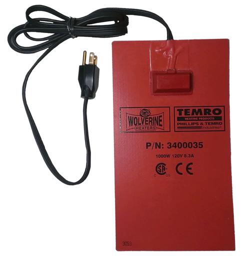 Silicone Pad Heaters