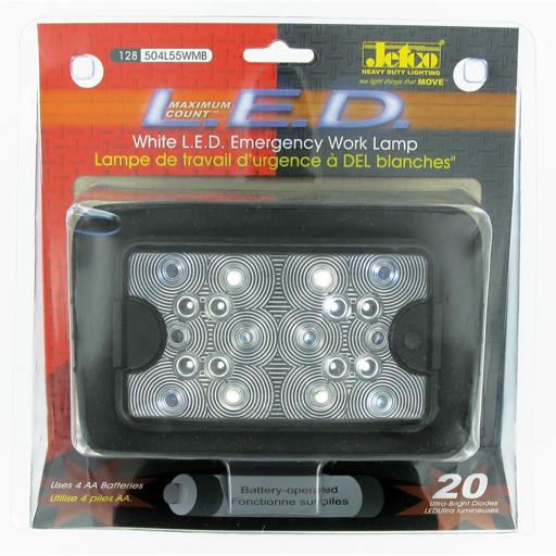 Jetco Heavy Duty Lighting - JET128-504L55WMB - 128-504L55WMB