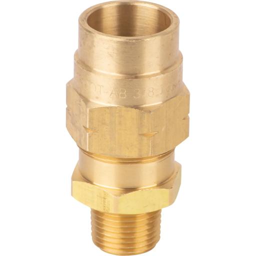 FAI 14926D | Fairview Air Brake Hose Coupling Assembly, Brass, 3/8