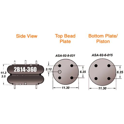 Goodyear - ARB2B14-360 - 2B14-360