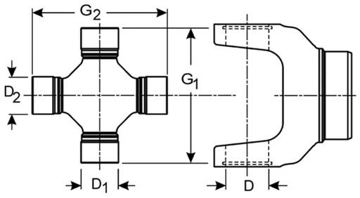 Spicer - SPISPL100-1X - SPL100-1X