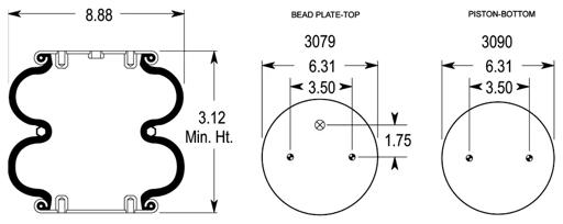 Firestone - FIRW01-358-6910 - W01-358-6910