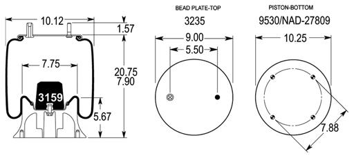 Firestone - FIRW01-358-9082 - W01-358-9082