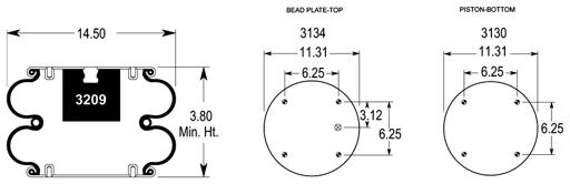 Firestone - FIRW01-358-6801 - W01-358-6801