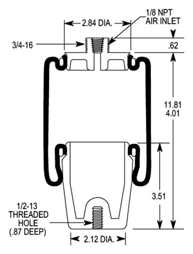 Firestone - FIRW02-358-7041 - W02-358-7041