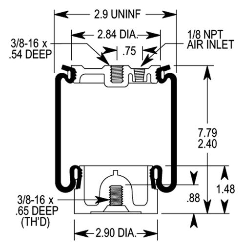 Firestone - FIRW02-358-7046 - W02-358-7046