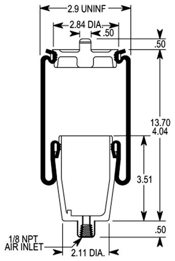 Firestone - FIRW02-358-7055 - W02-358-7055