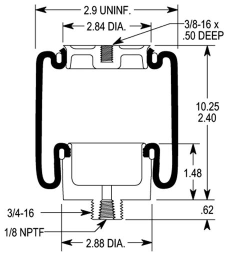 Firestone - FIRW02-358-7082 - W02-358-7082