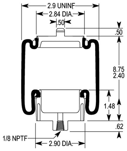 Firestone - FIRW02-358-7087 - W02-358-7087