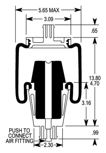 Firestone - FIRW02-358-7093 - W02-358-7093