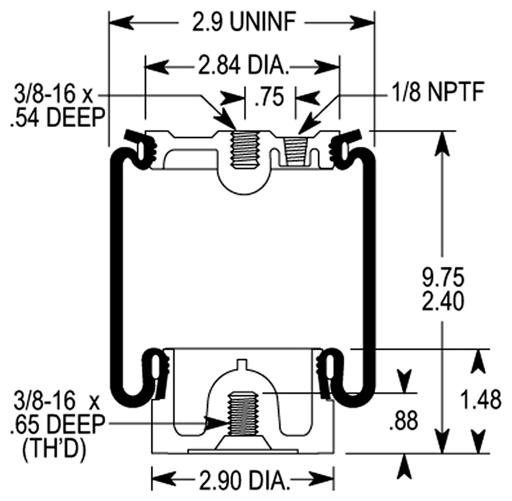 Firestone - FIRW02-358-7108 - W02-358-7108