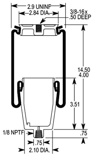 Firestone - FIRW02-358-7110 - W02-358-7110