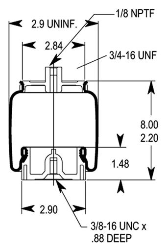 Firestone - FIRW02-358-7150 - W02-358-7150