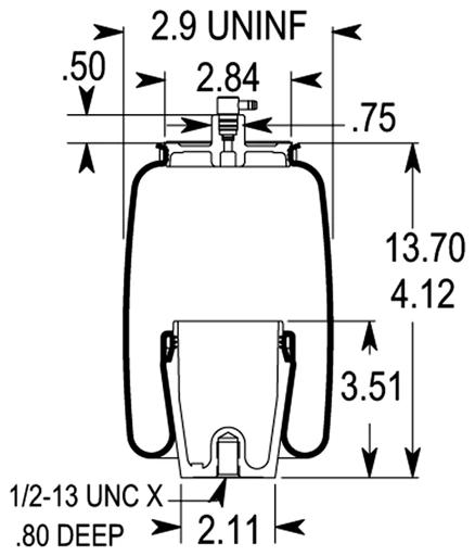 Firestone - FIRW02-358-7208 - W02-358-7208