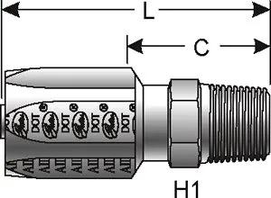 Gates - GATG34100-0808 - G34100-0808