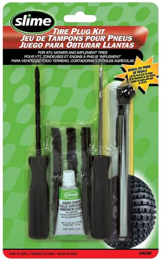 Kit Réparation Pneu TP-M13W – ZERINT, Bouchons 1/6, Unité Combinée