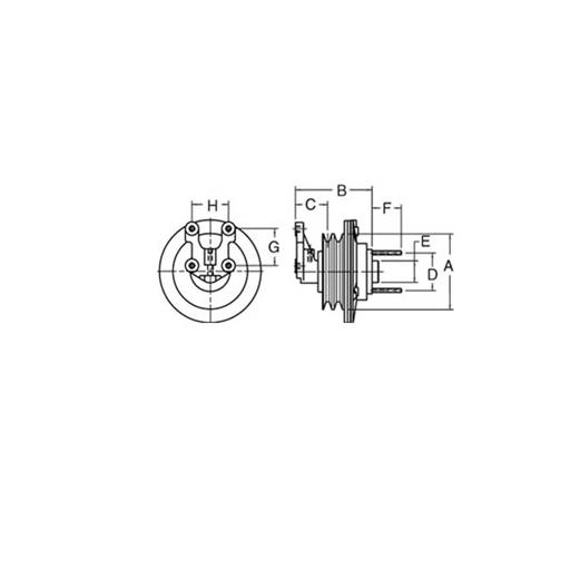 Haldex - MIDRF790000X - RF790000X