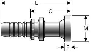Gates - GATG20350-1616 - G20350-1616