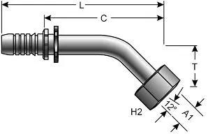 Gates - GATG20725-1630 - G20725-1630