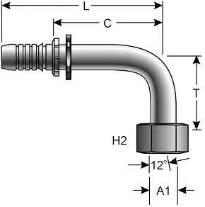 Gates - GATG20730-1225 - G20730-1225