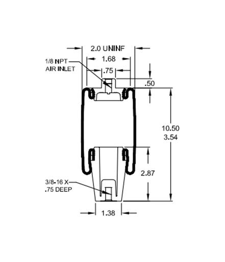Firestone - FIRW02-358-4003 - W02-358-4003