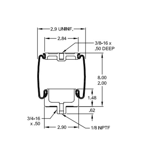 Firestone - FIRW02-358-7002 - W02-358-7002