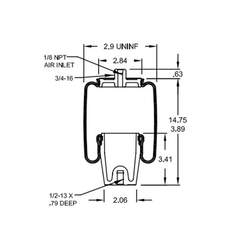 Firestone - FIRW02-358-7024 - W02-358-7024