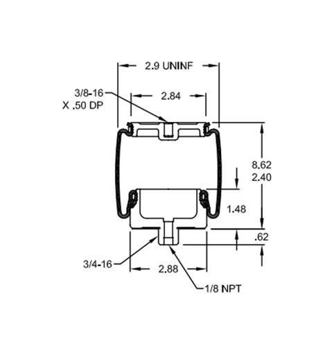 Firestone - FIRW02-358-7031 - W02-358-7031