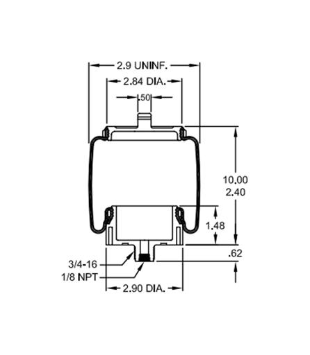 Firestone - FIRW02-358-7061 - W02-358-7061
