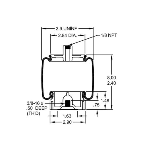 Firestone - FIRW02-358-7079 - W02-358-7079