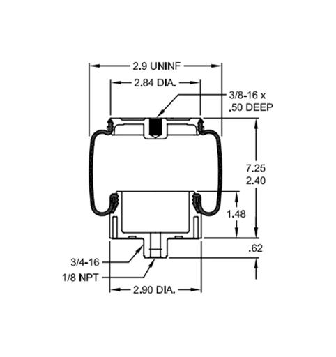 Firestone - FIRW02-358-7086 - W02-358-7086