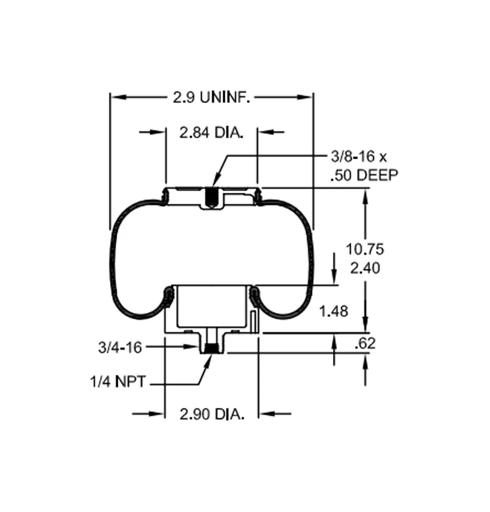 Firestone - FIRW02-358-7092 - W02-358-7092