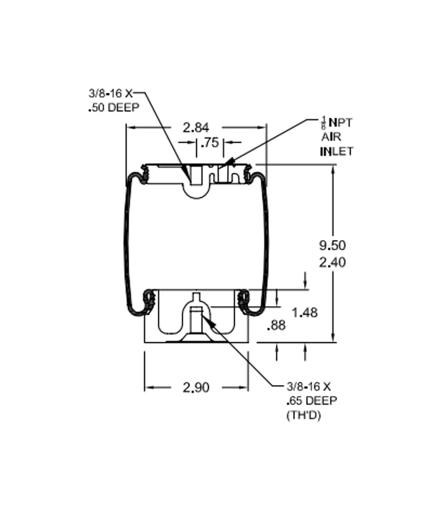 Firestone - FIRW02-358-7100 - W02-358-7100