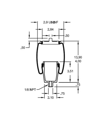 Firestone - FIRW02-358-7106 - W02-358-7106
