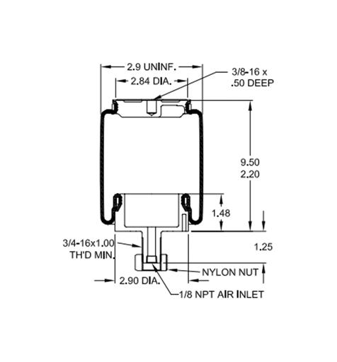 Firestone - FIRW02-358-7132 - W02-358-7132