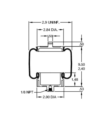 Firestone - FIRW02-358-7070 - W02-358-7070