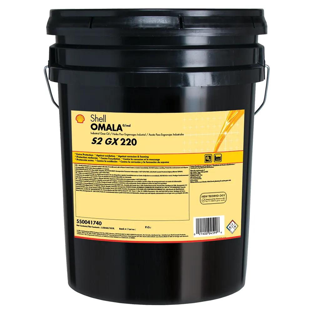 Shell OMALA 100 オイル　20L 新品 SHE 550041740 | Omala Gear Oil S2 220 18.9 L | Traction.com