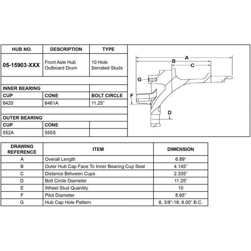 Meritor - ROC0515903030 - 0515903030