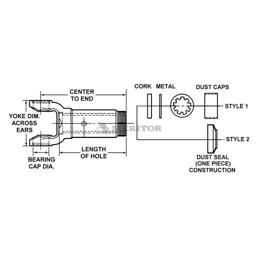 Meritor - ROC121N38961KX - 121N38961KX