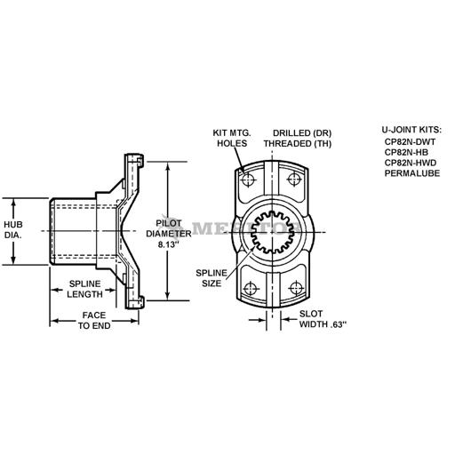 Meritor - ROC82NYS3815 - 82NYS3815