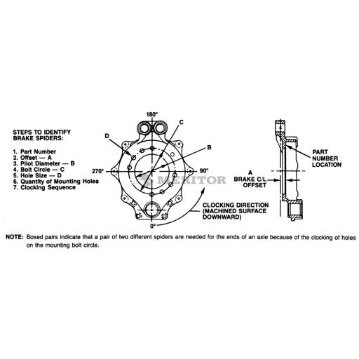 Meritor - ROCA3211W3195 - A3211W3195