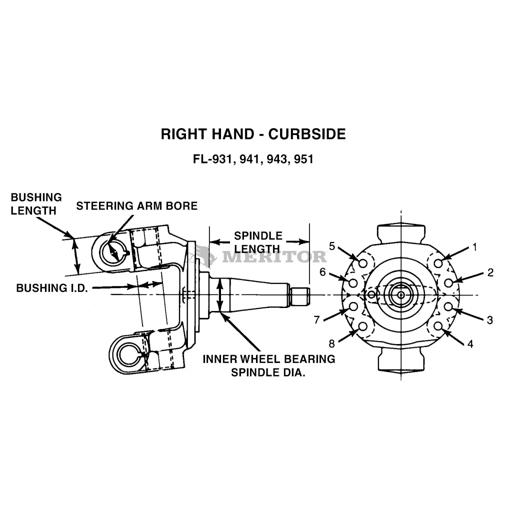 Meritor - ROCA403111L2300 - A403111L2300