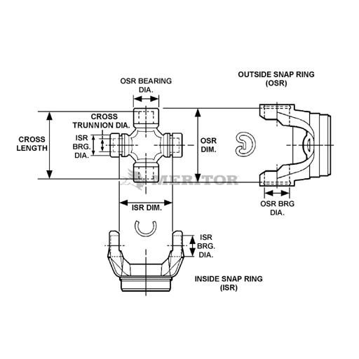Meritor - ROCCP541X - CP541X