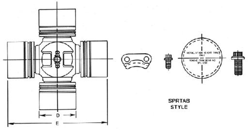 Spicer - SPISPL250-3X - SPL250-3X