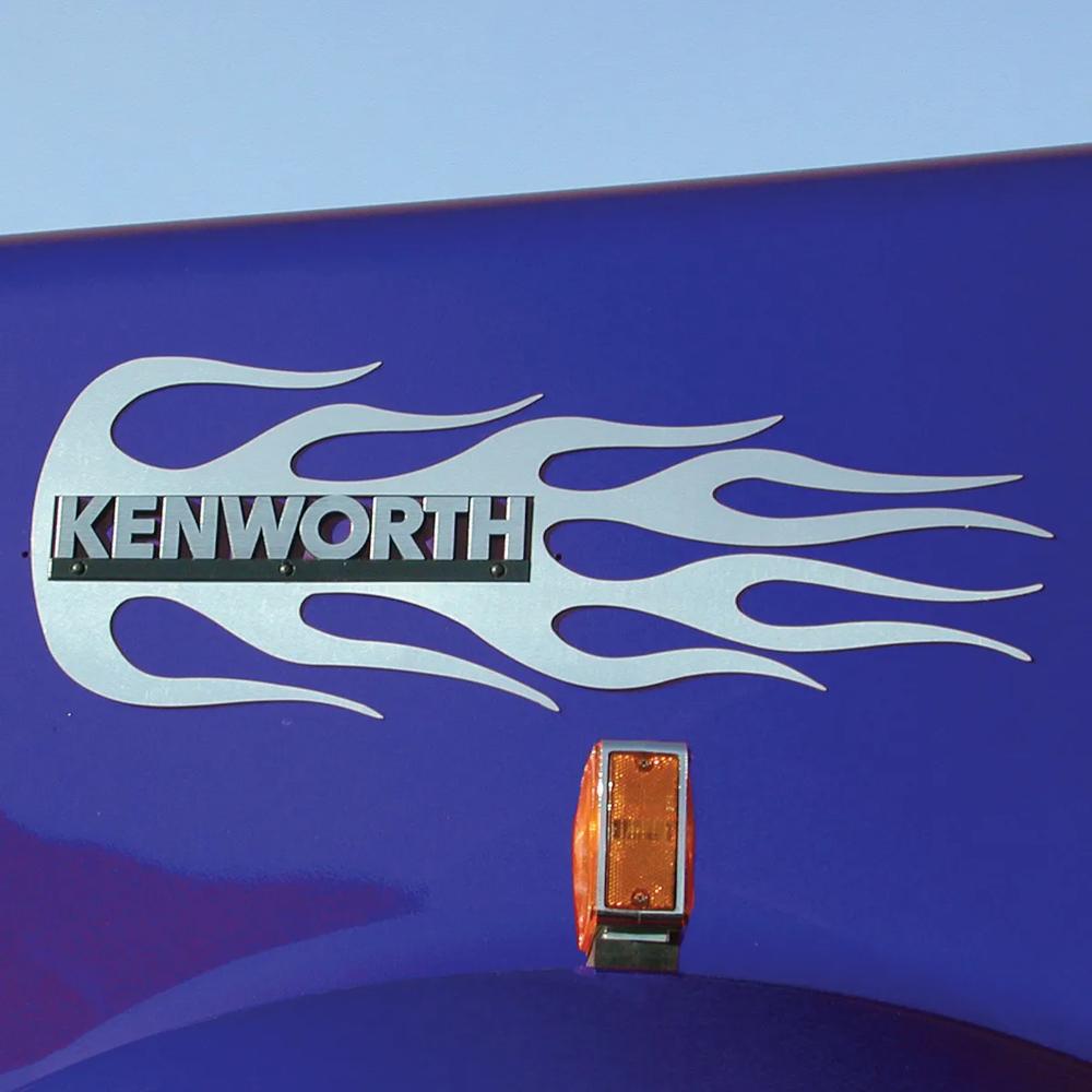 【専用】tk TRX TK1609 | KW. Hood Emblem Accent - Flame | Traction.com
