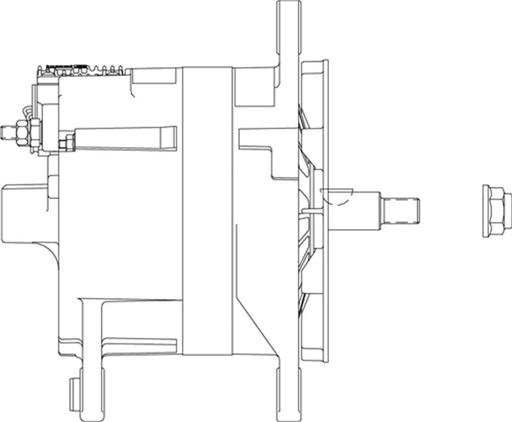 Prestolite Electric - LEEA0012815LCF - A0012815LCF