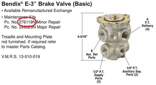 Bendix - BEN276119N - 276119N