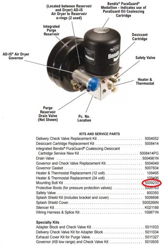 Bendix - BEN5009233 - 5009233