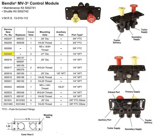 Bendix - BEN800445 - 800445