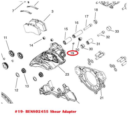 Bendix - BEN802455 - 802455